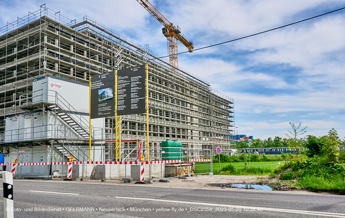 20.05.2023 - REVO Boardinghaus und Hochgarage in Neuperlach